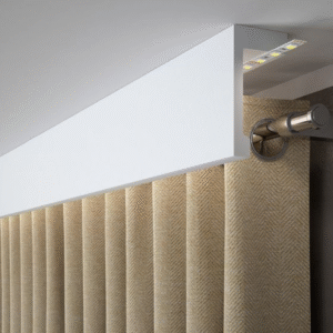 Juqard Fabric Curatins Eyelet Pattern for Hospitality & Home Use