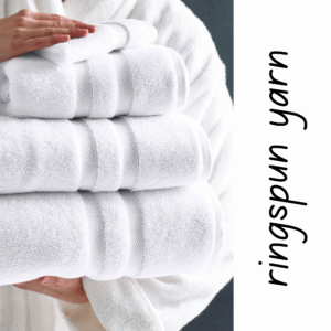 Premium Ringspun Yarn Bath Towel 630Gms for Hospitality & Home Use