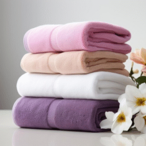 Color Bath Towel Premium Quality 600Gms 30X60 for Hospitality & Home Use