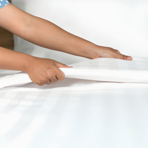 2Cm Stripe Pure Cotton 600Tc Bedsheet 112X113 for Hospitality & Home Use