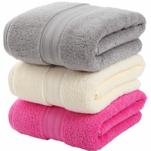 Color Bath Towel Premium Quality 500Gms 30X60 for Hospitality & Home Use