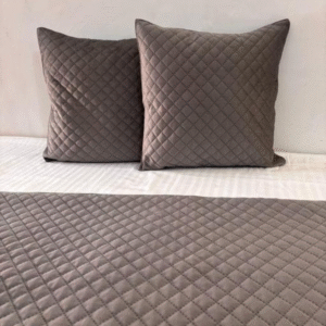 Premium Dimond Pattern Bed Runner With 2 Cushion Cover Set for Hospitality & Home Use