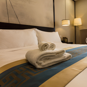 Bed Runner Premium Blackout Fabric for Hospitality & Home Use